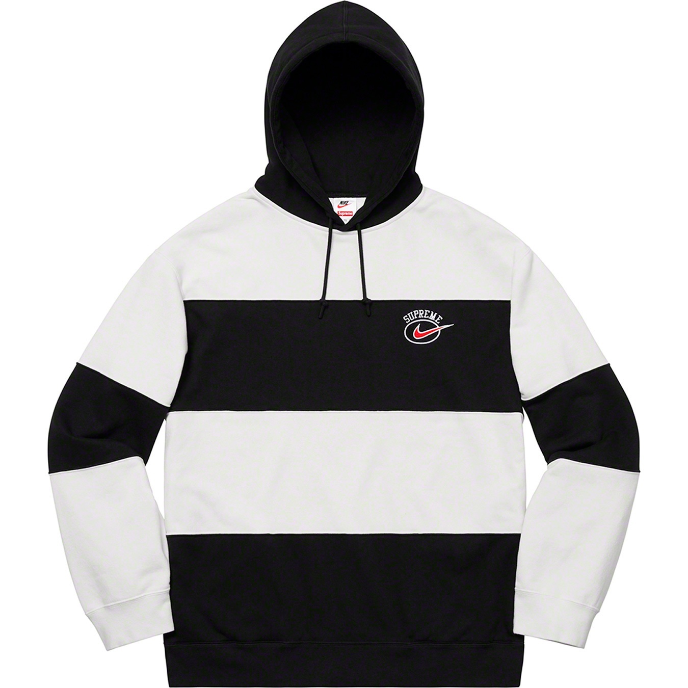 Supreme®/Nike® Stripe Hooded Sweatshirt view 3